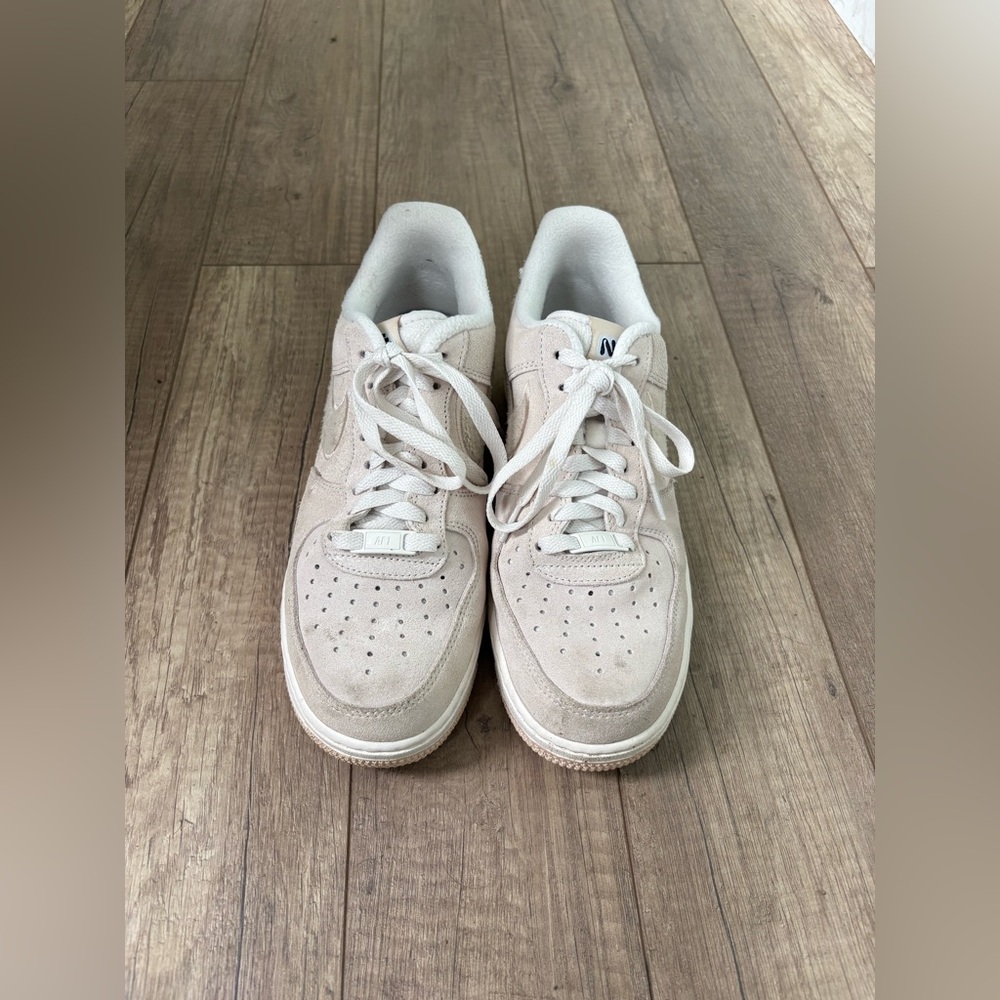 Nike White and Cream Sneakers